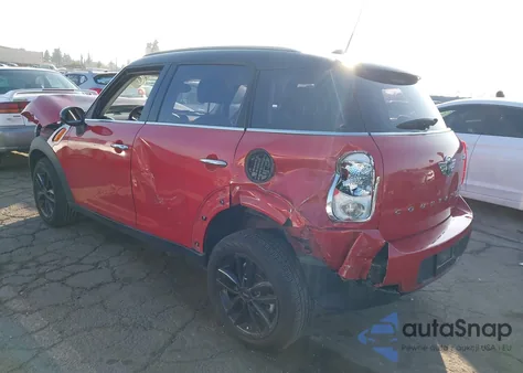 2013 Mini Countryman Cooper from USA, damaged, VIN WMWZB3C57DWR36224